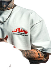 ESCOBAR ALONE T-SHIRT, (ESC213) WHITE